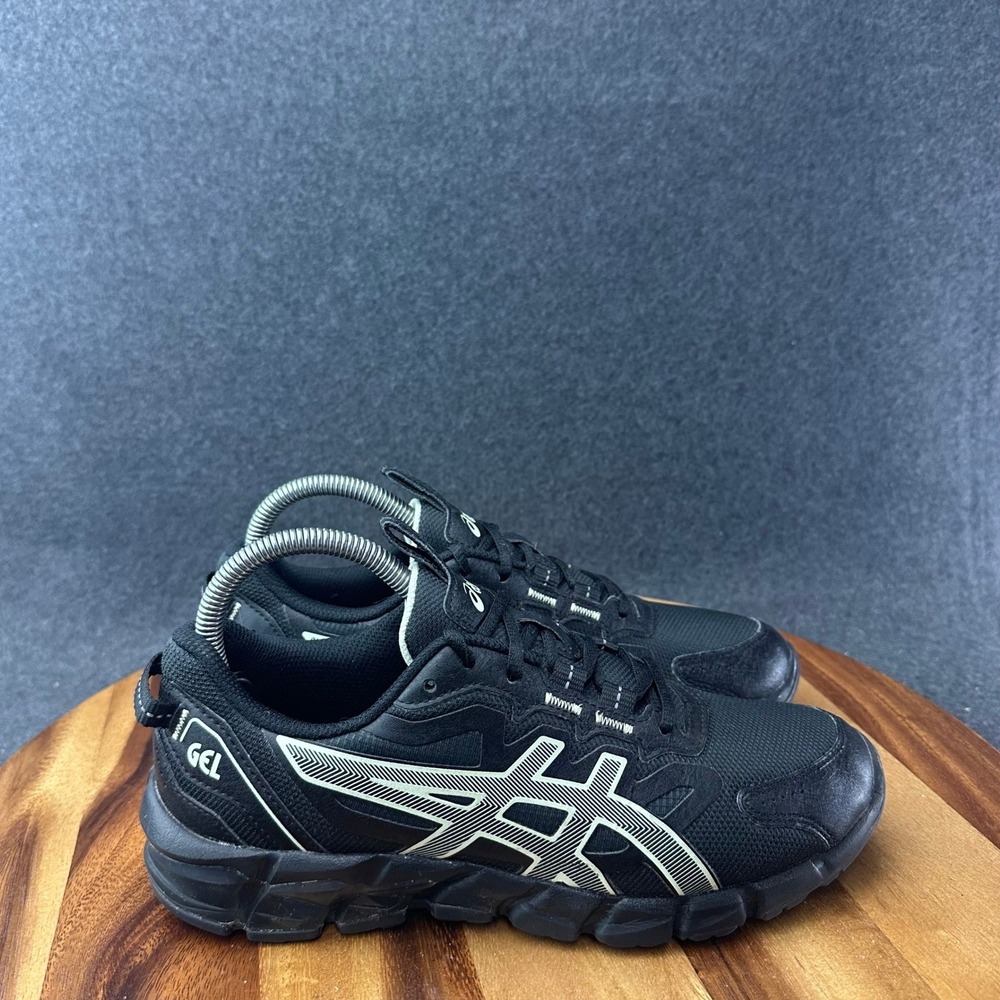 Asics Womens Gel Quantum 90 3 1202A040 Black Running Shoes Sneakers Size 7.5